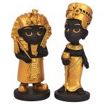 Design Toscano S/2 Mini Egyptian King/Queen Statues