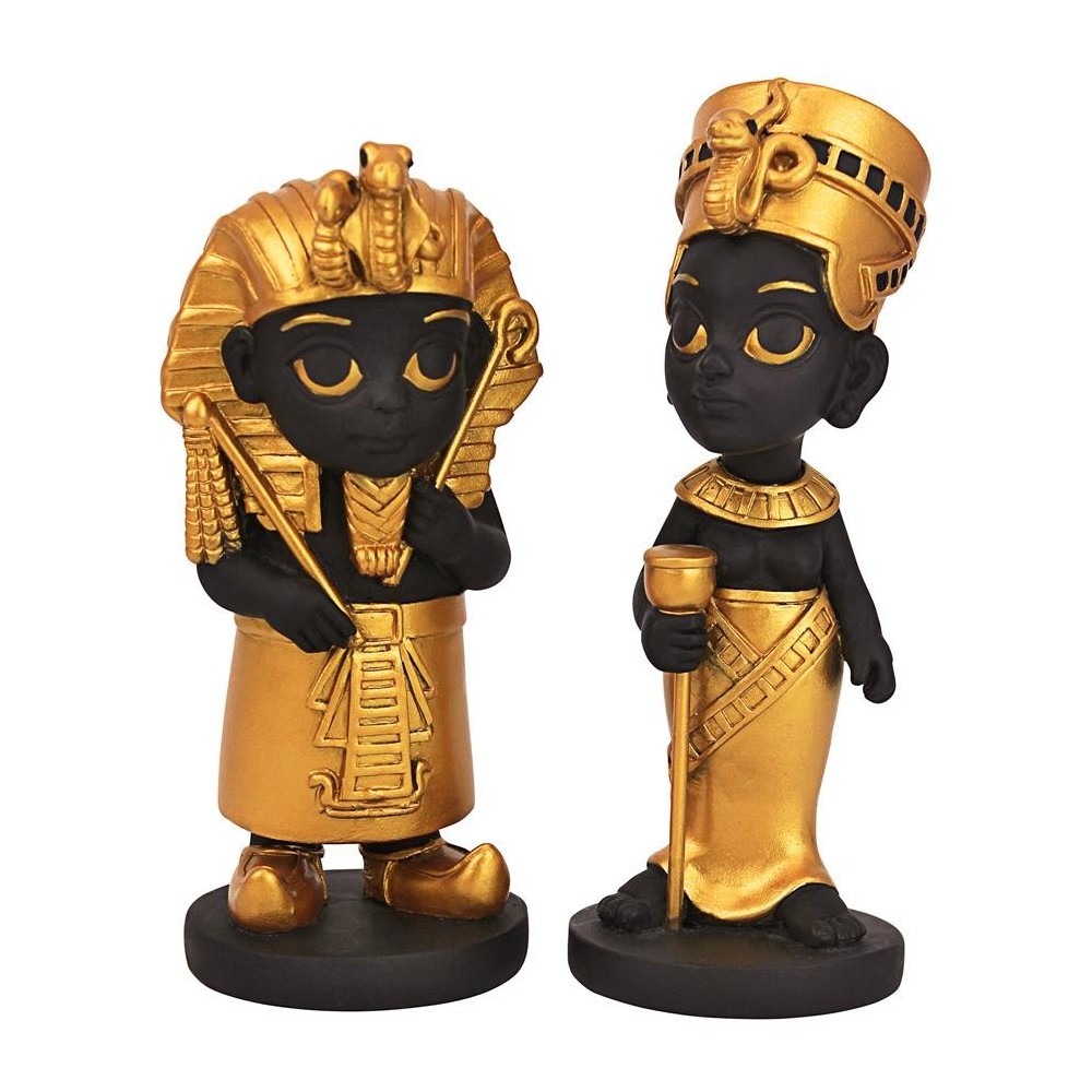 Design Toscano S/2 Mini Egyptian King/Queen Statues