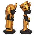 Design Toscano S/2 Mini Egyptian King/Queen Statues