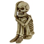 Design Toscano S/2 Mr Bone Jangles Skeleton Sitter