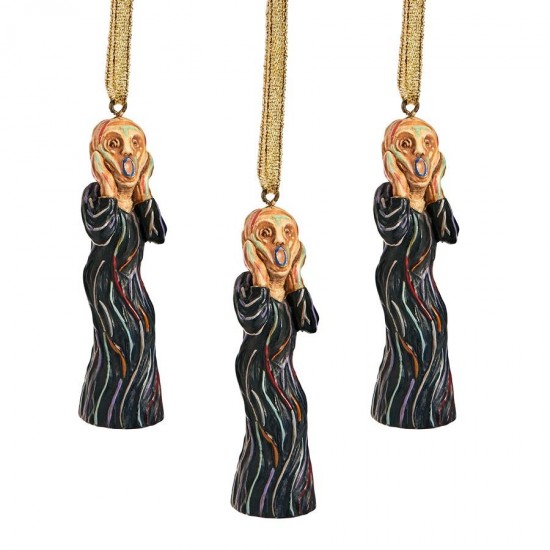 Design Toscano S/3 Silent Scream Ornaments