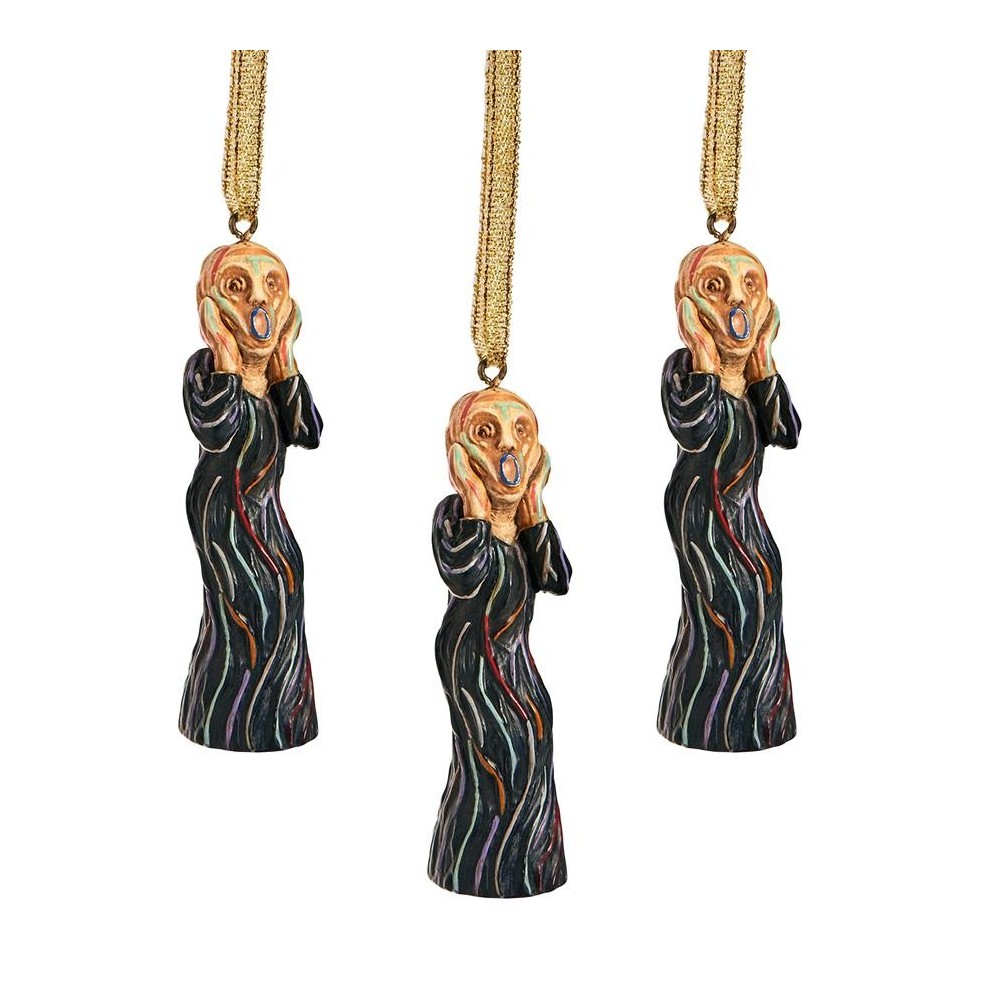 Design Toscano S/3 Silent Scream Ornaments