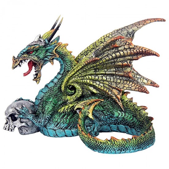 Design Toscano Lord Wykehams Pet Dragon Statue