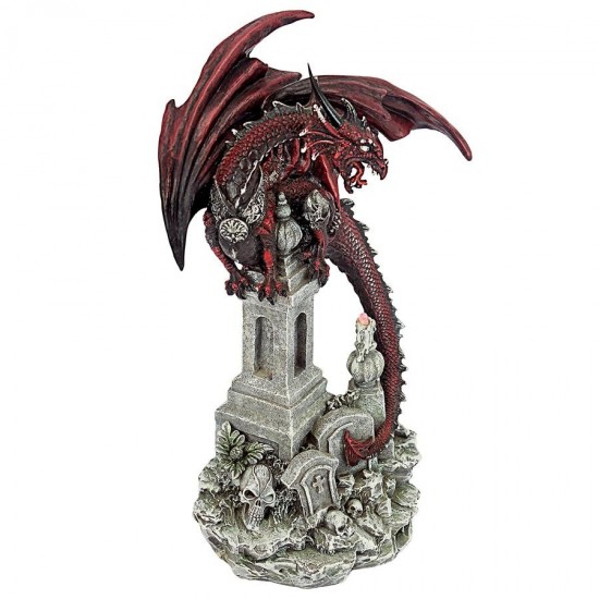 Design Toscano Warrior Dragon Of The Necropolis Statue