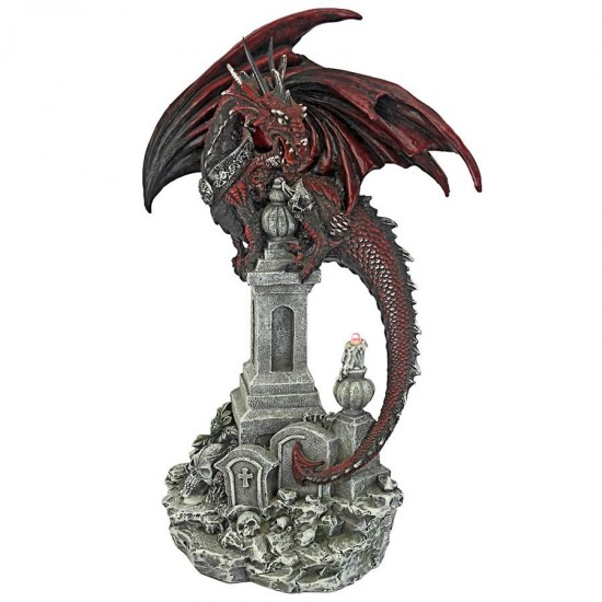 Design Toscano Warrior Dragon Of The Necropolis Statue