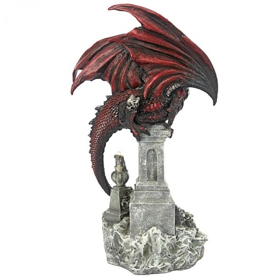 Design Toscano Warrior Dragon Of The Necropolis Statue