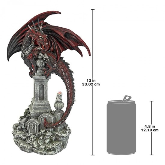 Design Toscano Warrior Dragon Of The Necropolis Statue