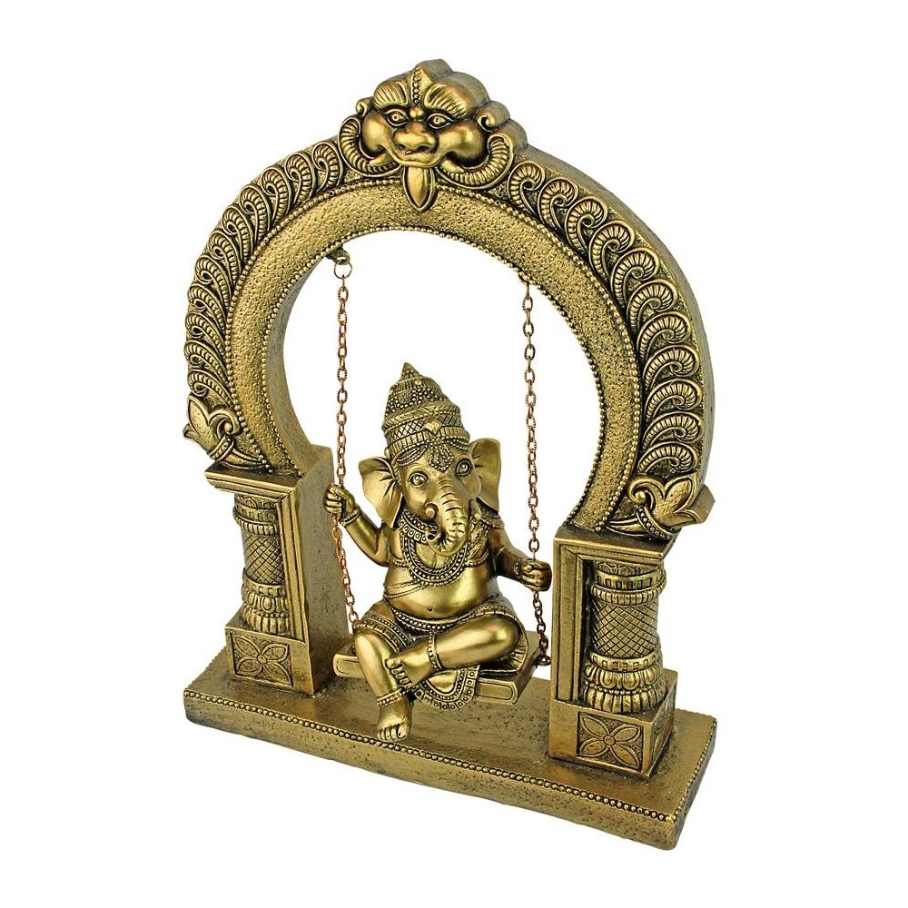 Design Toscano Lord Ganesha On A Swing Statue