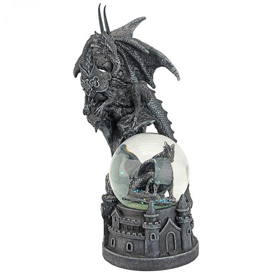 Design Toscano Dragons Of Castle Malahide Water Globe