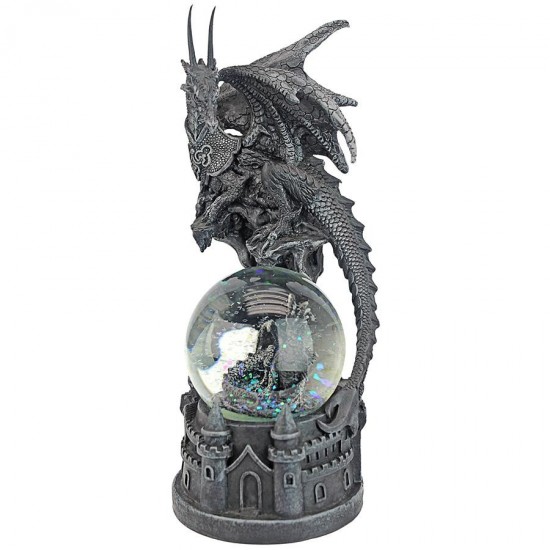 Design Toscano Dragons Of Castle Malahide Water Globe