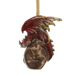 Design Toscano Black Coal Dragon 2016 Ornament