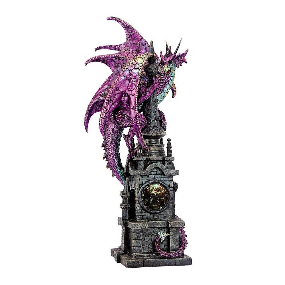 Design Toscano Wizards Dragon Of Bulwark Tower Statue