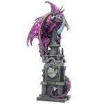 Design Toscano Wizards Dragon Of Bulwark Tower Statue