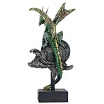 Design Toscano Battle Dragon Of The Black Prince