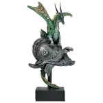 Design Toscano Battle Dragon Of The Black Prince