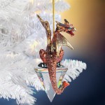 Design Toscano 2019 Diamond Dragon Ornament