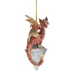 Design Toscano 2019 Diamond Dragon Ornament