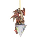 Design Toscano 2019 Diamond Dragon Ornament