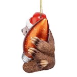 Design Toscano Sloth Xmas Ornament