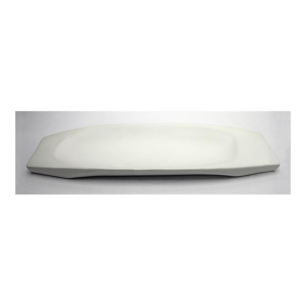 Design Toscano Delsin 21In White Ceramic Dish