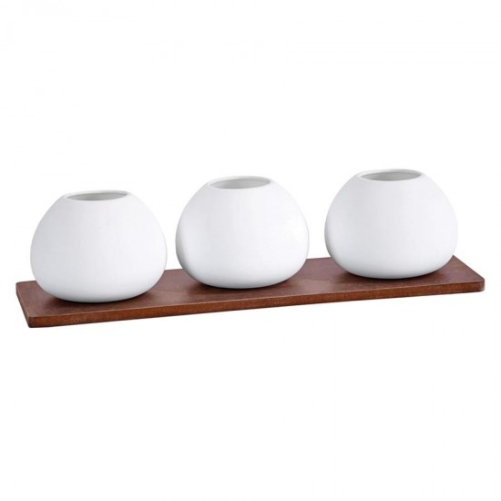 Design Toscano Hotah Multi Orb Vases On Base