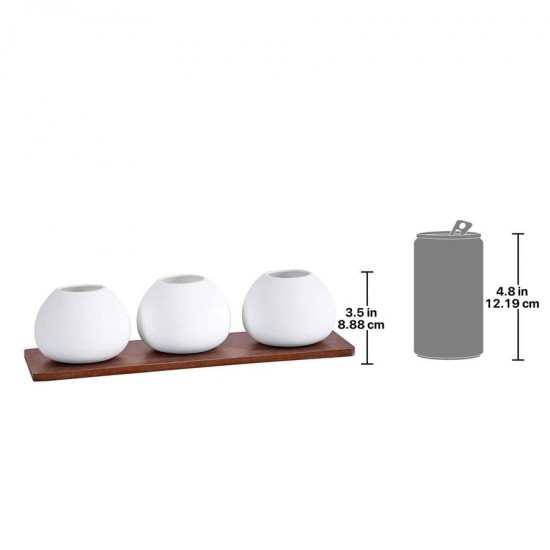 Design Toscano Hotah Multi Orb Vases On Base