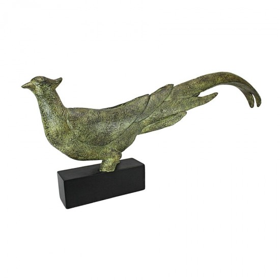 Design Toscano Modern Pheasant Statue Head Forward