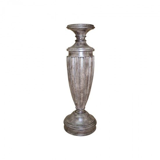 Design Toscano Fluted 16In Candleholder