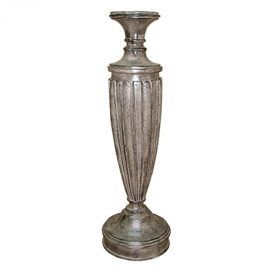 Design Toscano Fluted 20In Candleholder