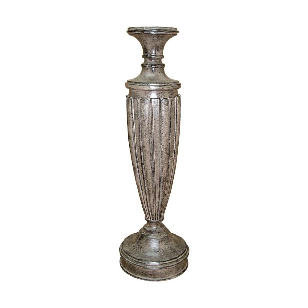 Design Toscano Fluted 20In Candleholder