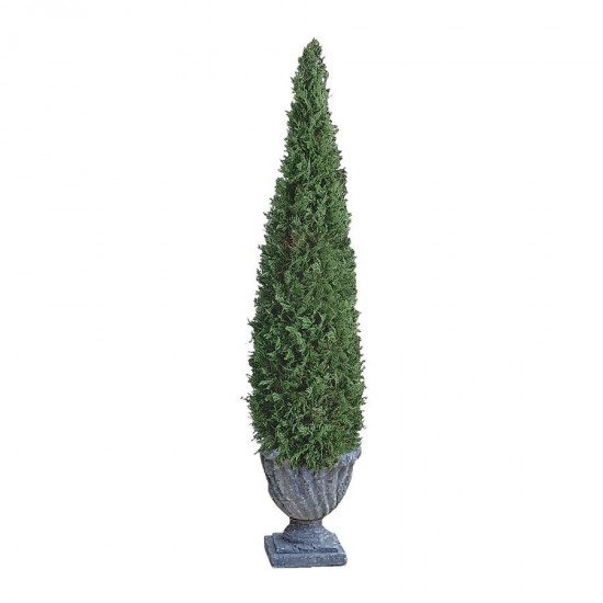 Design Toscano 60In Cone Evergreen Topiary