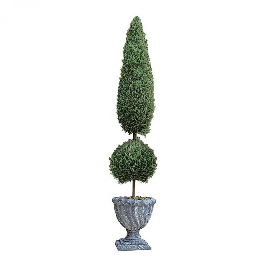 Design Toscano 60In Classic Evergreen Topiary