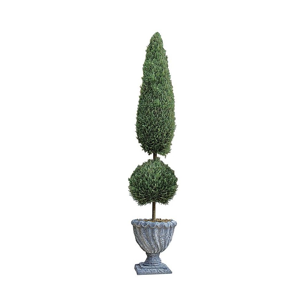 Design Toscano 60In Classic Evergreen Topiary