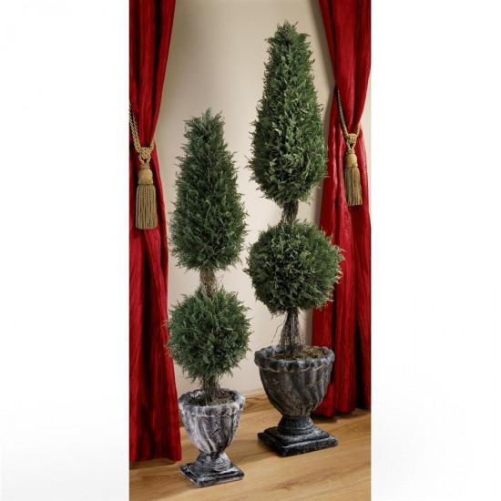 Design Toscano 60In Classic Evergreen Topiary