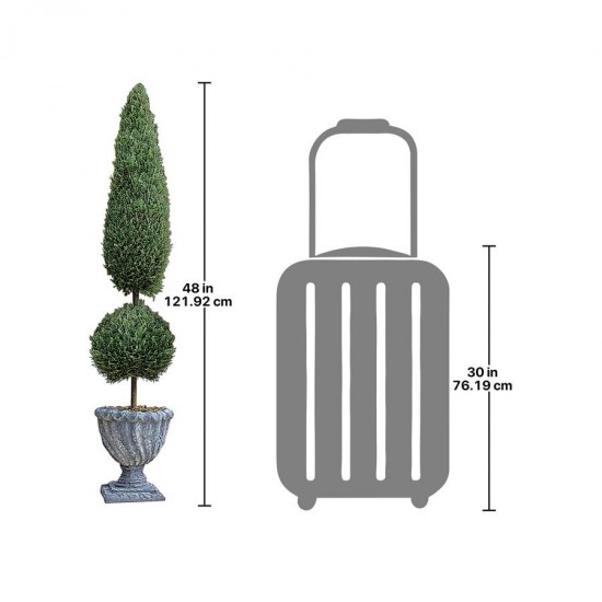 Design Toscano 48In Classic Evergreen Topiary