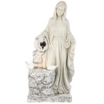 Design Toscano Virgin Of Lourdes Fountain