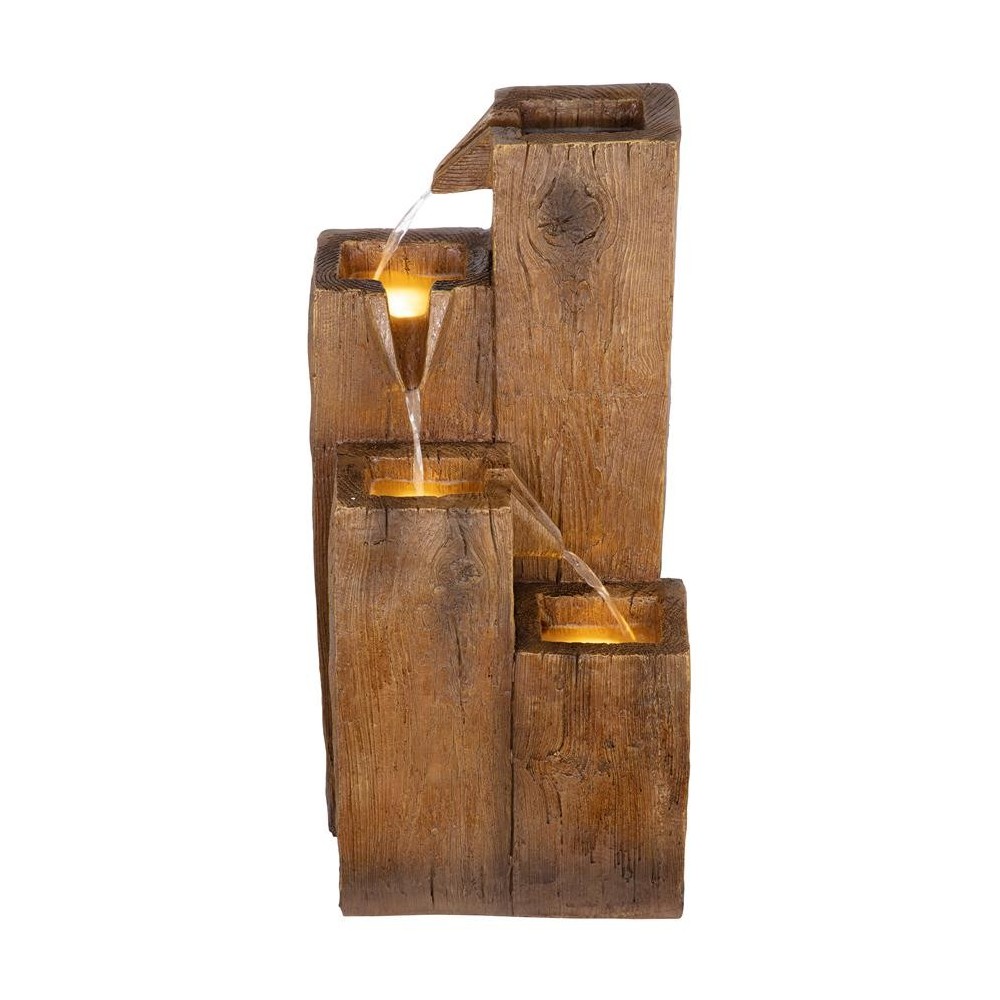 Design Toscano Old Trail Post Cascading Fountain