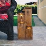 Design Toscano Old Trail Post Cascading Fountain