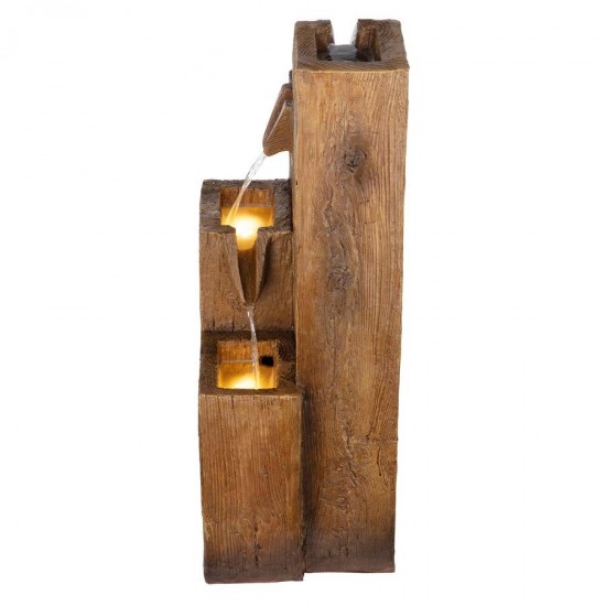 Design Toscano Old Trail Post Cascading Fountain