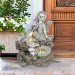 Design Toscano Farfelee Fairy Fountain