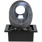 Design Toscano Bubbling Circle Tabletop Fountain