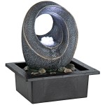 Design Toscano Bubbling Circle Tabletop Fountain