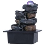 Design Toscano Spinning Orb Tabletop Fountain