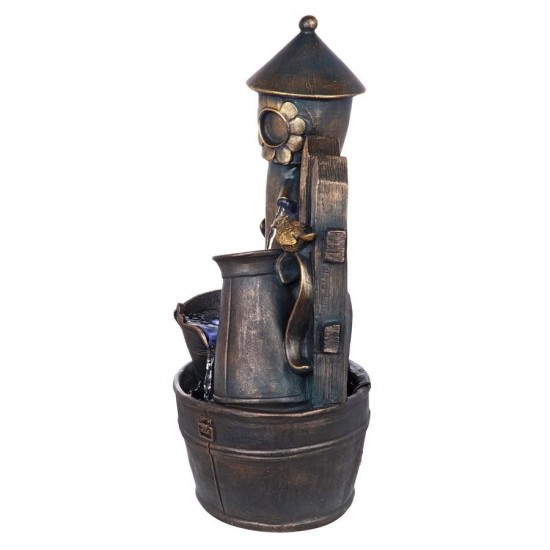 Design Toscano Backyard Buckets Of Fun Fountain