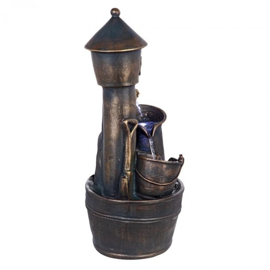 Design Toscano Backyard Buckets Of Fun Fountain