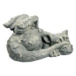 Design Toscano Large Blushing Babel Dragon Statue