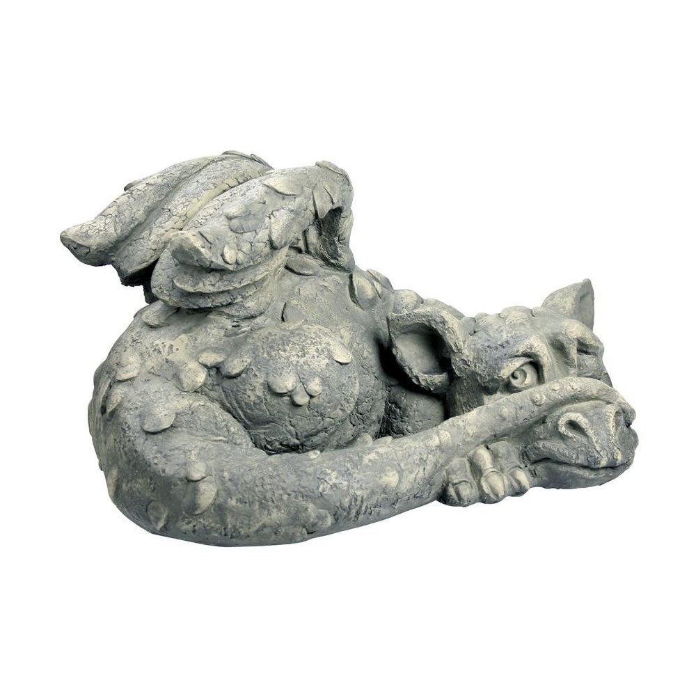 Design Toscano Large Blushing Babel Dragon Statue