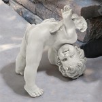 Design Toscano Turvey Cherub Statue