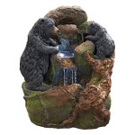 Design Toscano Grizzly Gulch Black Bears Fountain