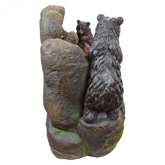 Design Toscano Grizzly Gulch Black Bears Fountain